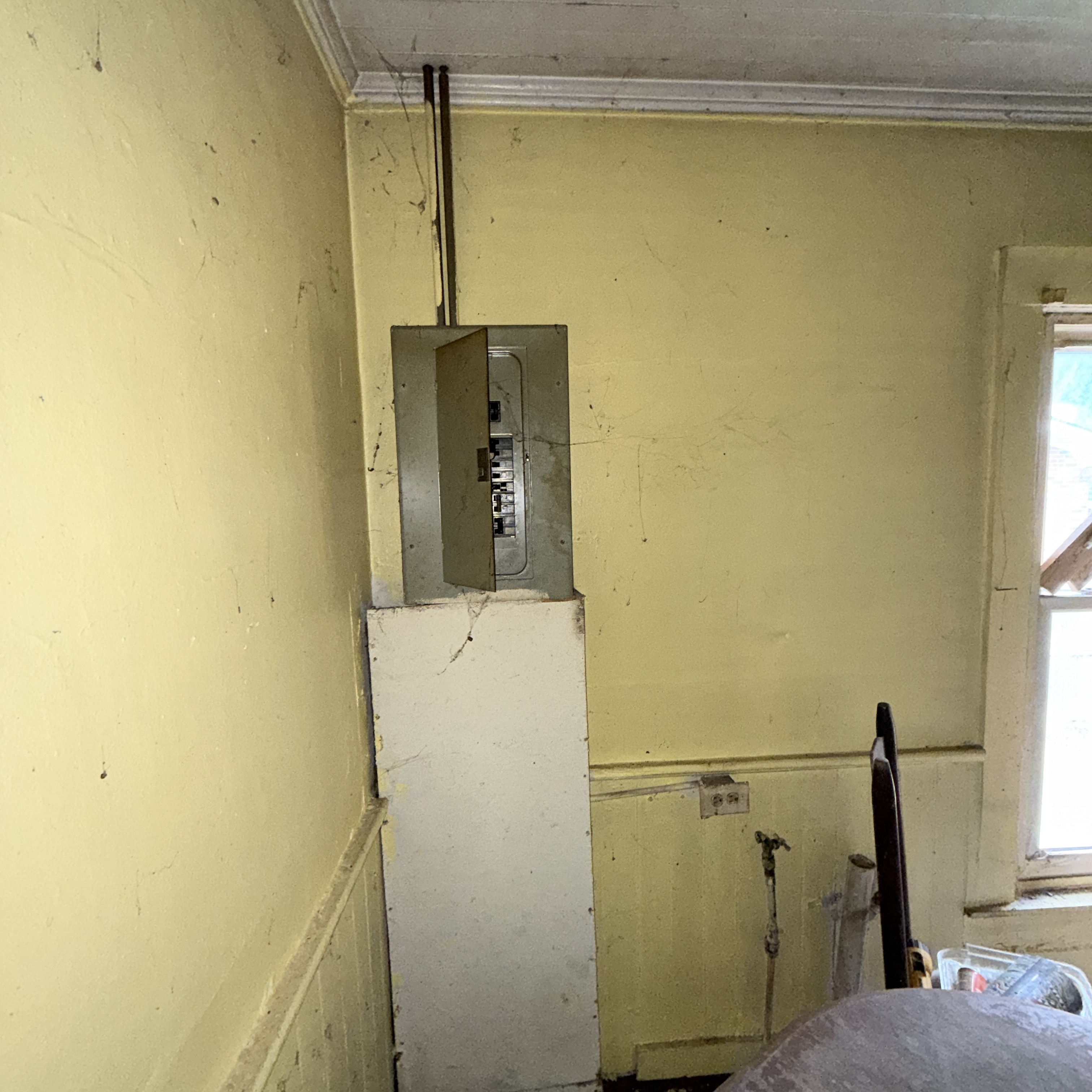 Electrical panel area