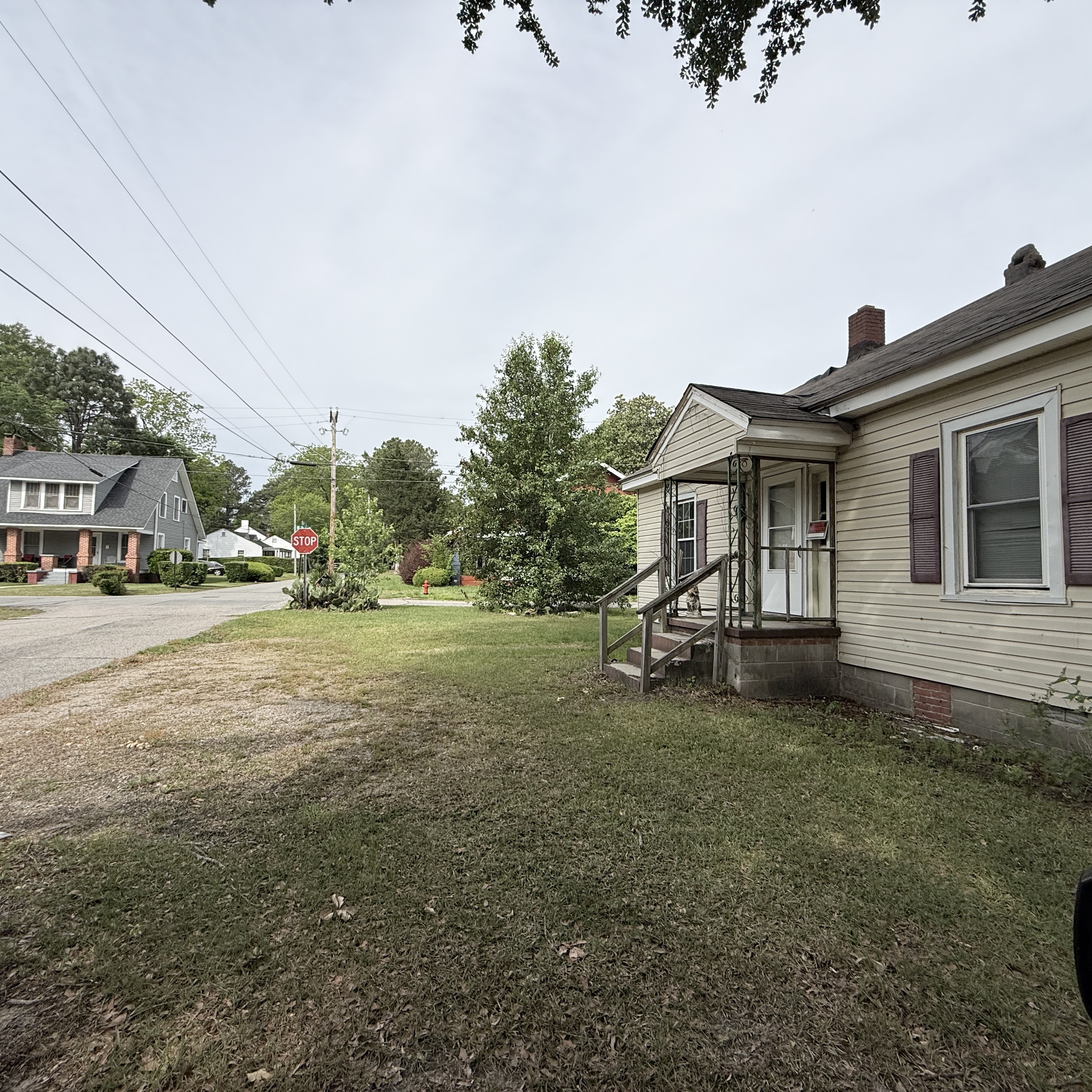 Front lawn view