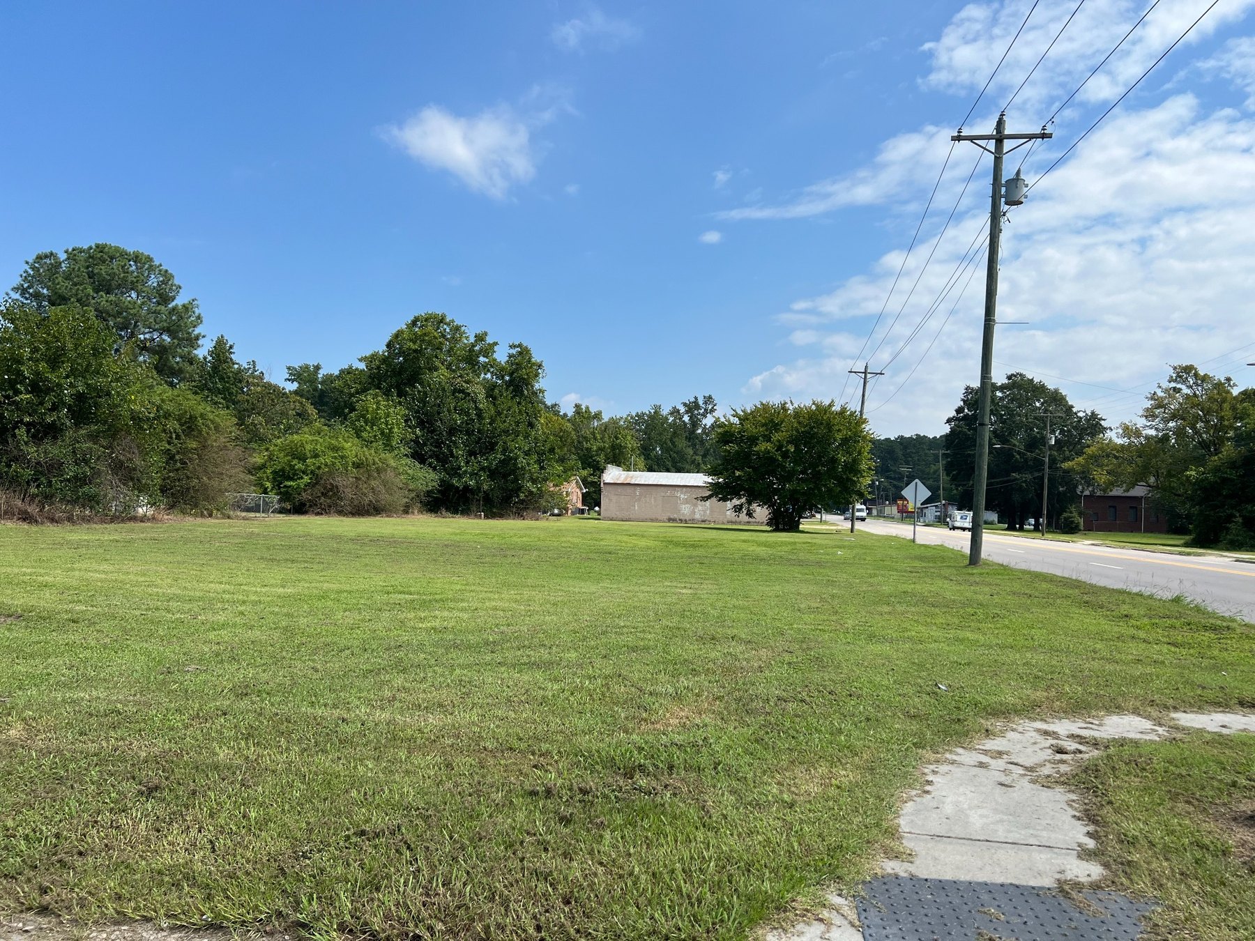 McDaniel Street land and nearby roadway