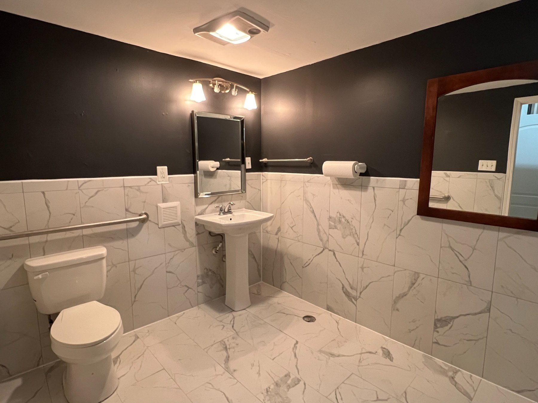 Restroom at The Collective Center