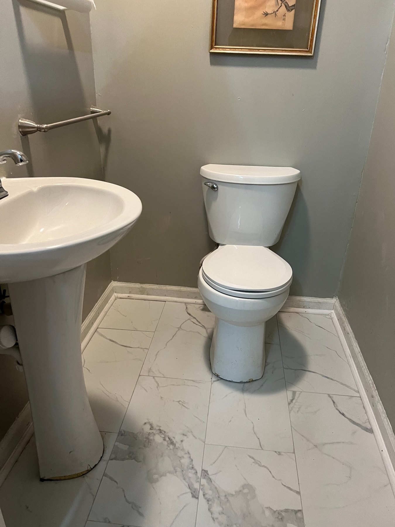 Smaller restroom at The Collective Center