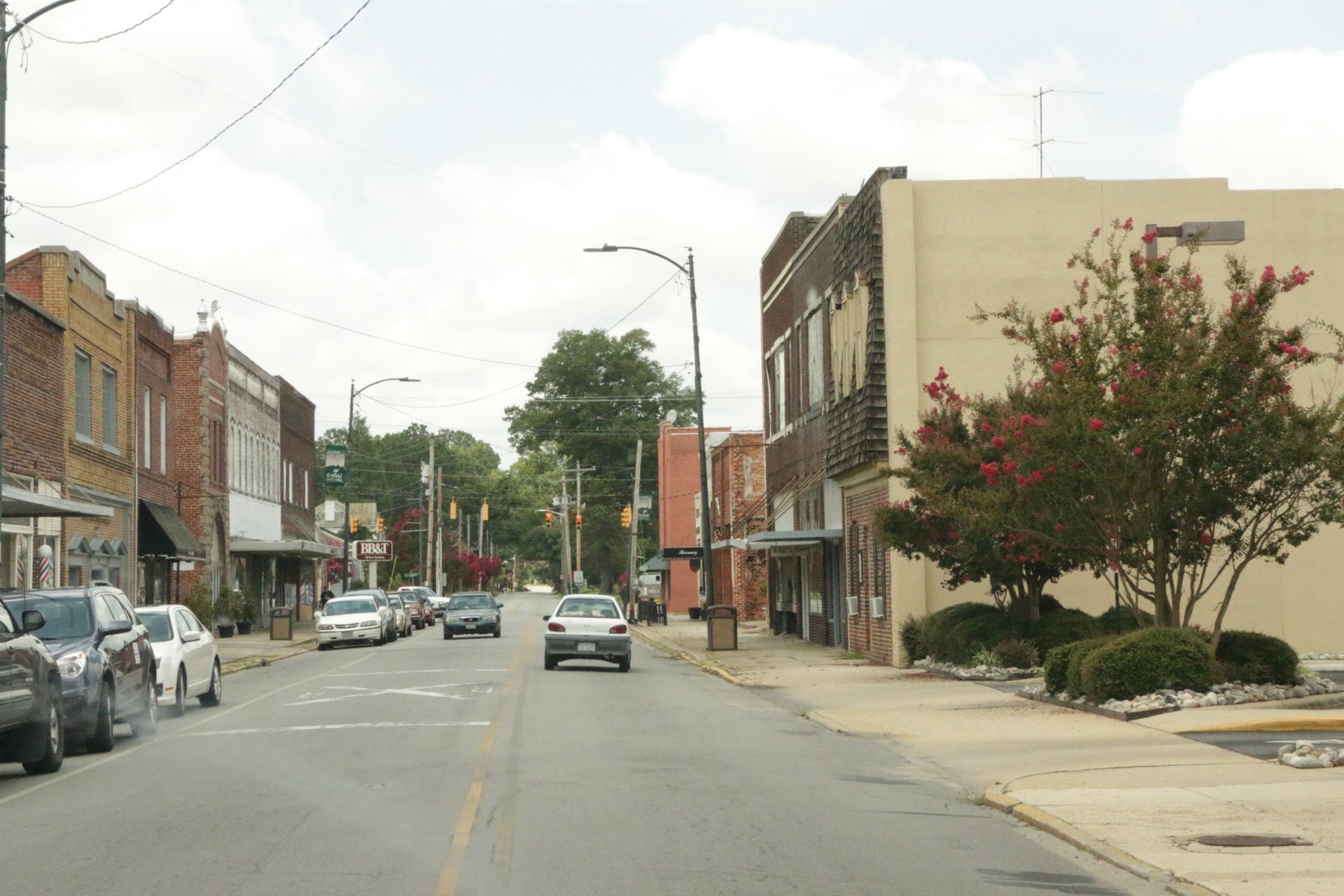 Whitfield Street downtown Enfield context