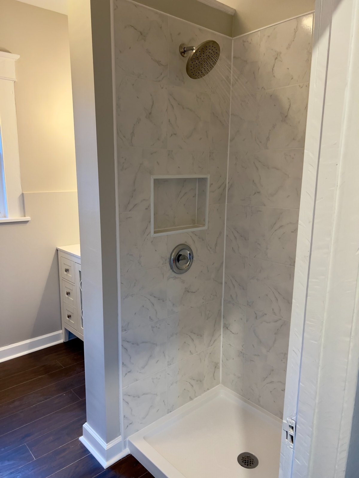 Designed shower at 225 Bond Street